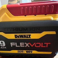 Dewalt 60v 9amp FLEXVOLT Battery