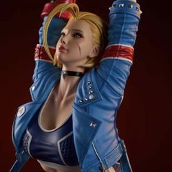 Street Fighter 6 Cammy 1/4 Scale Statue With Two Different Torsos  