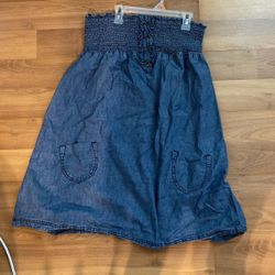 Blue Jean Dress 