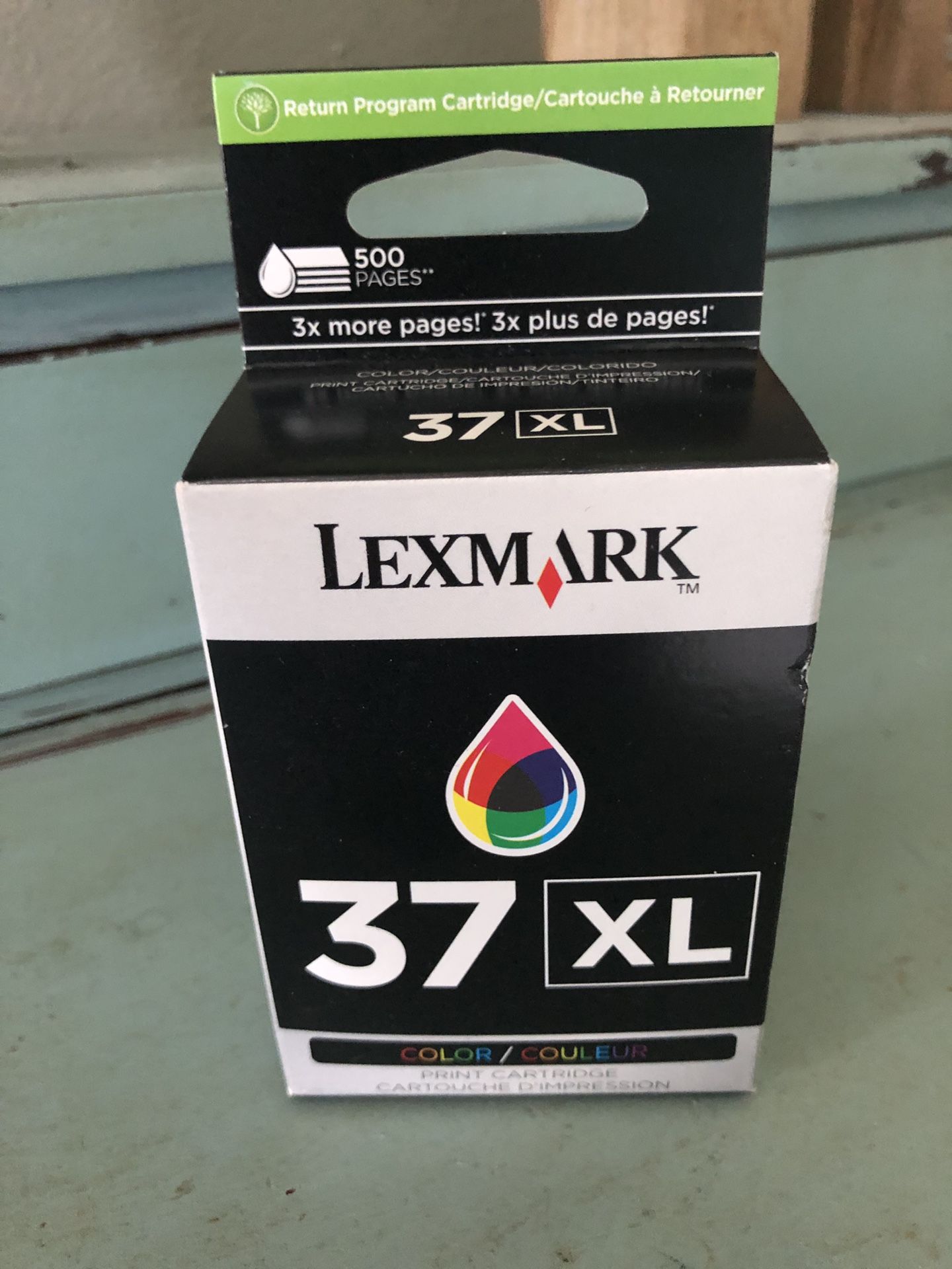 Lexmark Ink 37 XL Color BRAND NEW IN BOX