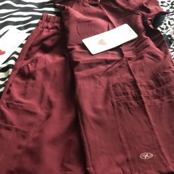 Burgundy  Nurse Scrubs