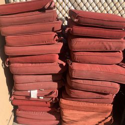 Beautiful Nice Hampton Bay Red Cushions