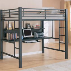  Bunk Bed With Bottom Desk
