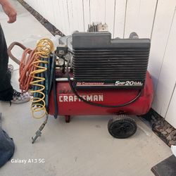 Used 5HP SEARS CRAFTSMAN COMPRESSOR
