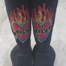 Steve Madden Love Sherpa lined boots