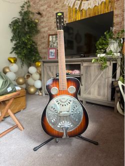Regal RD-30T Studio Series Roundneck Resophonic Guitar