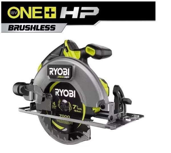 Ryobi 7.25" Circular Saw (Tool Only)