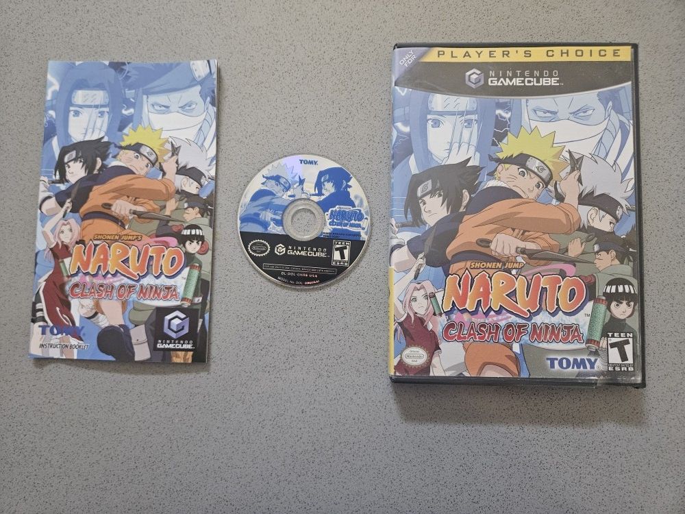 Naruto Clash Of Ninja GameCube 