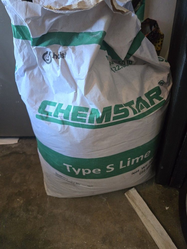 Free Bag Of Grout / Masonry Morter Lime, Ty0e S