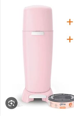 Pink Diaper Genie Complete Pail, Pink, 1 Diaper Pail