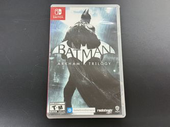 Batman Arkham Trilogy For Nintendo Switch