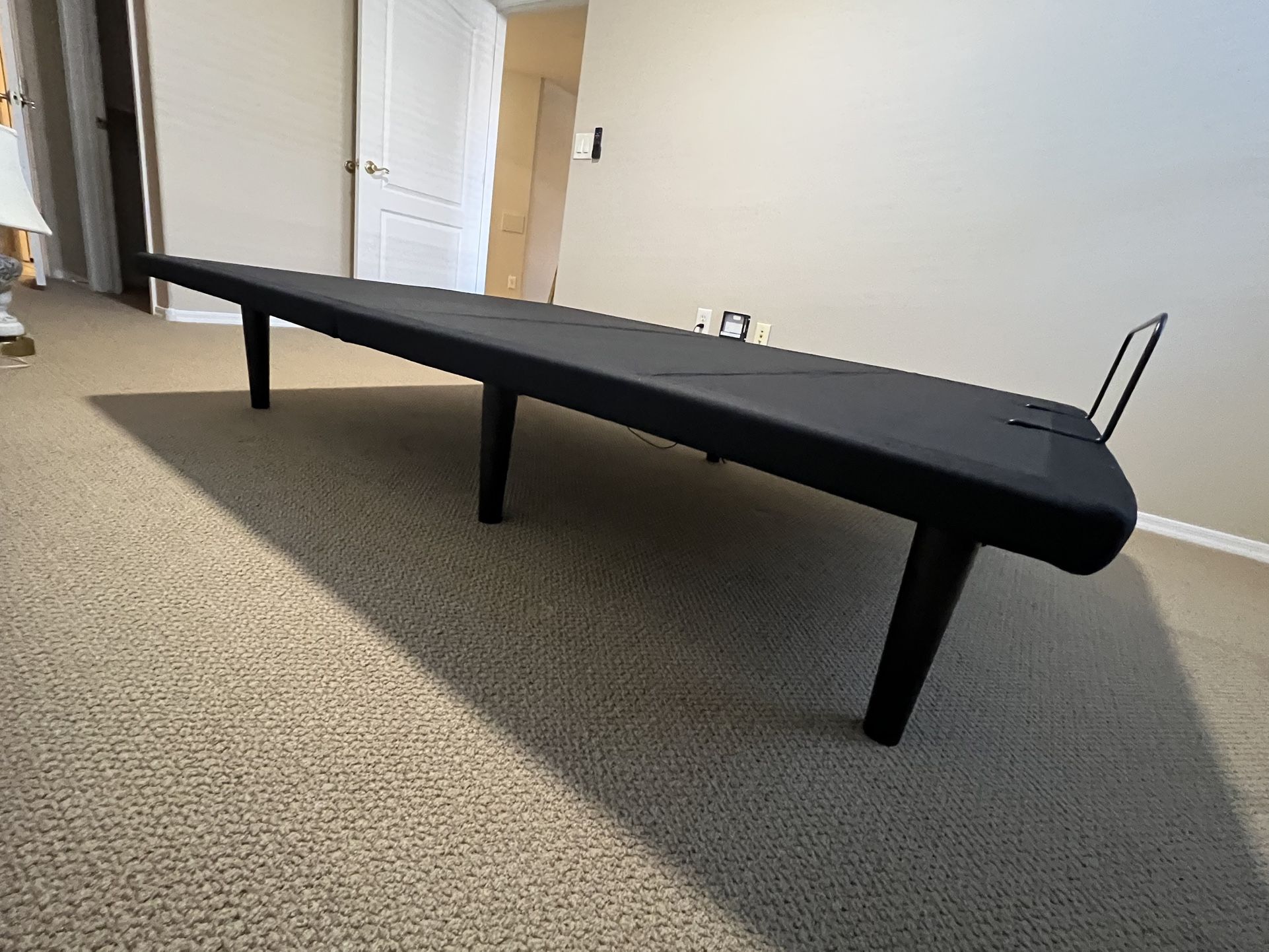 Adjustable bed And Virtually Unused Tempur Pedic Mattress