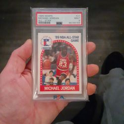 Michael Jordan '89 All Star Card