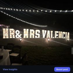 Marquee Letters And Numbers 