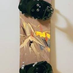 MORROW "Fury"163cm Snowboard + FLOW Bindings