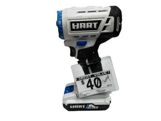 Hart Hpdd02 White Cordless Standard Drill