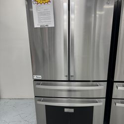 GE Profile 28.7 cu. ft. 4-Door French Door Refrigerator in Stainless Steel with Dual-Dispense Autofill Pitcher