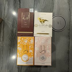 Arabian Perfume Bundle 4 Perfumes 