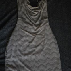 Open Back Body Con Dress 