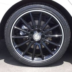 Mercedes Wheels AMG Rims CLK CLA CLS C250 C300 E300 E350 SI Rims GLA Rims C Class E Class S Class Wheels 