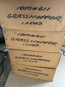 IBM #611 Grasshopper 12002 Boxes (4)
