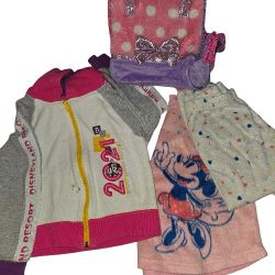 Girls Minnie 4 Lot Purse/ Lunch Bag Included