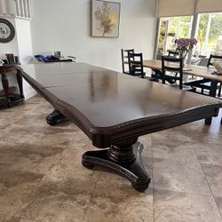 Free Large, A Very Heavy Dining Room Table And China Cabinet