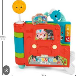 Fisher-Price Sit-to-Stand Giant Activity Book Infant to Toddler Learning Toy Play Center