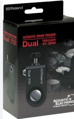 Roland (RT-30HR) Dual Acoustic Drum Trigger w/ Cord - New In Box!!!