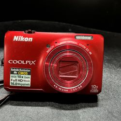 Nikon COOLPIX S6300 16 MP Digital Camera 
