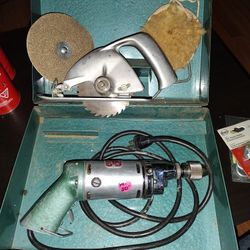 Vintage Heavy Duty Corded Drill