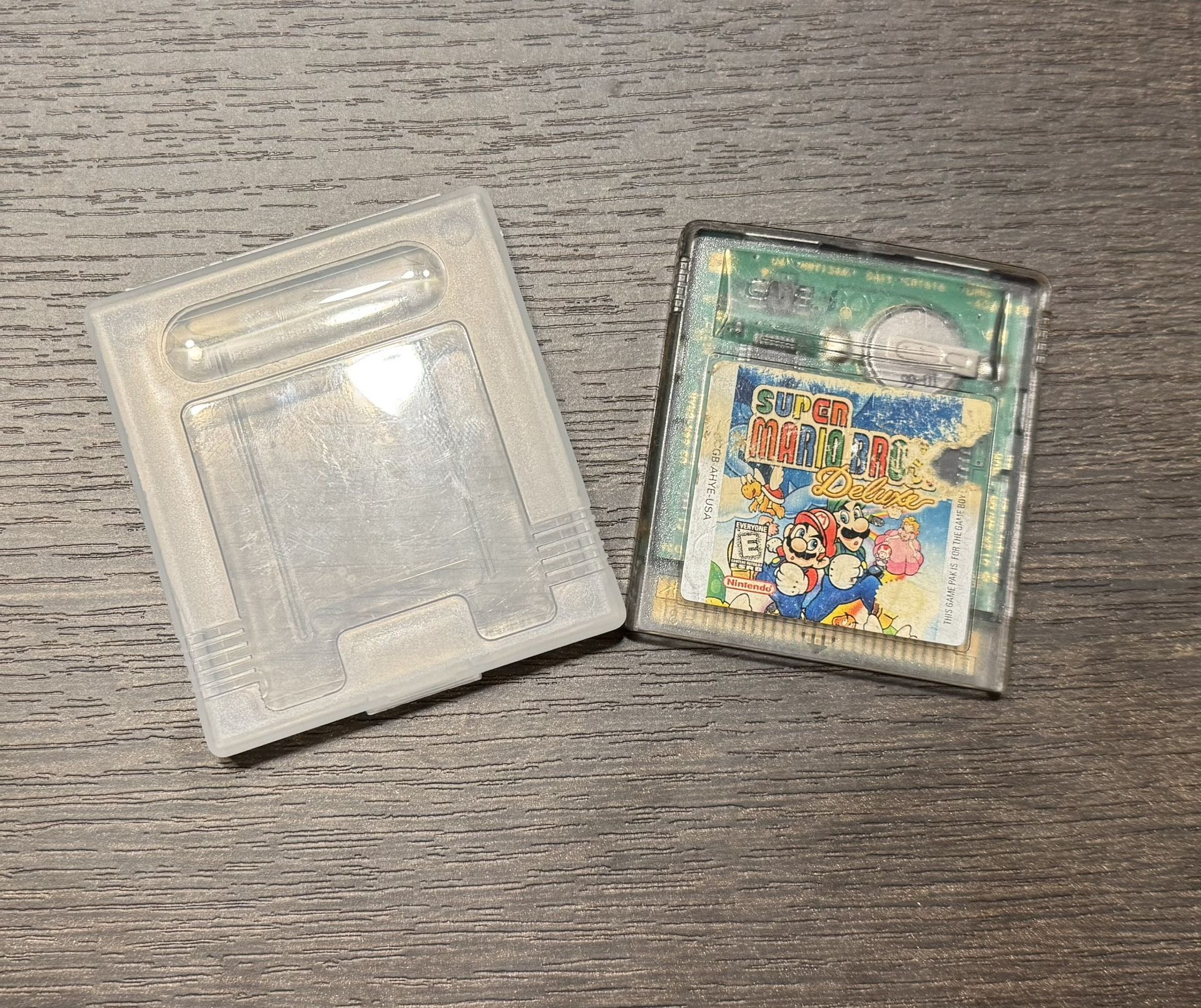 Super Mario Bros Deluxe vintage game for gameboy/gameboy color