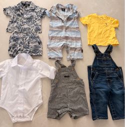 Baby Boy Clothes Lot 6–9 Months DKNY Ralph Lauren Calvin Klein