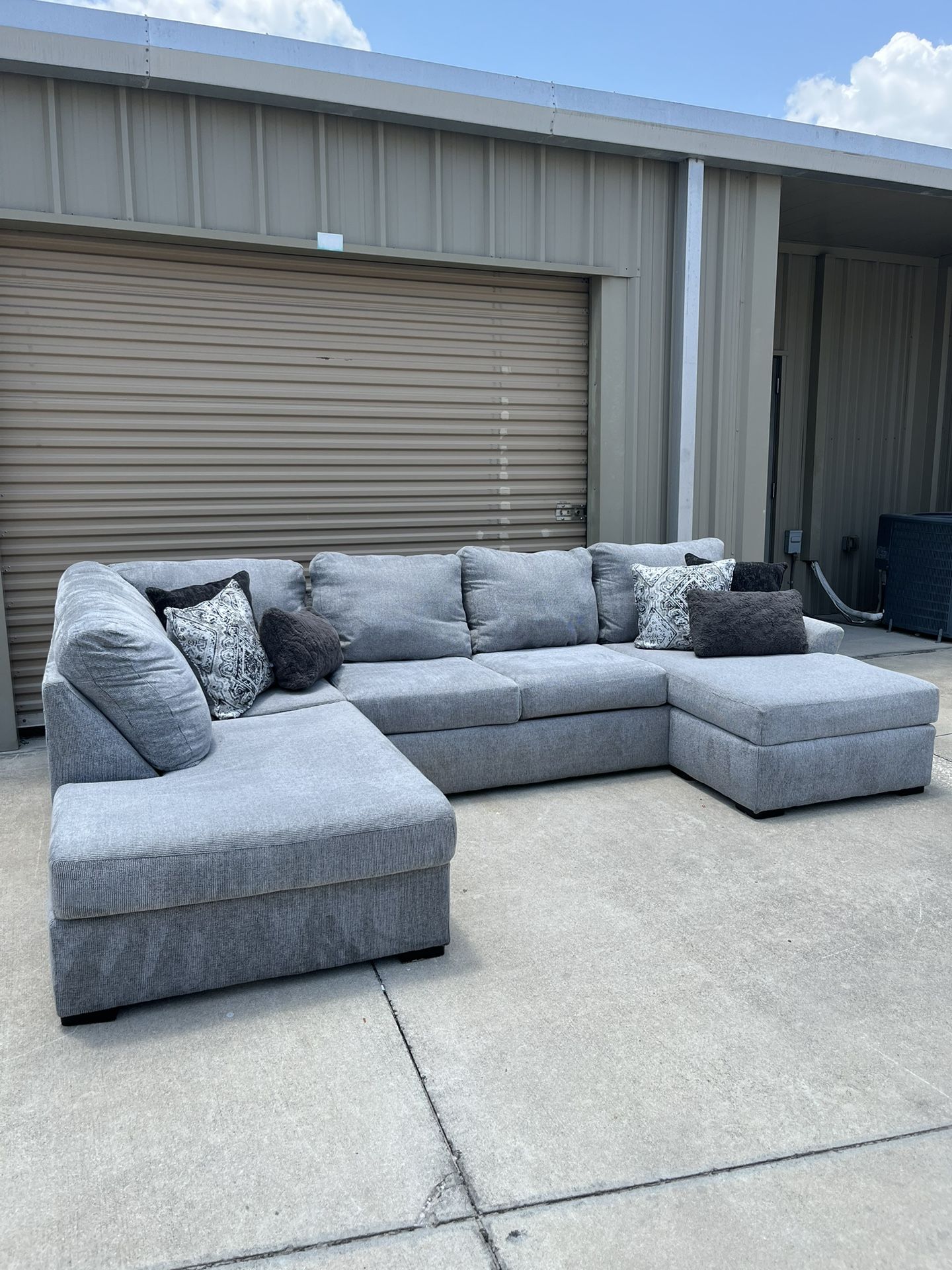 Gray Sectional Couch
