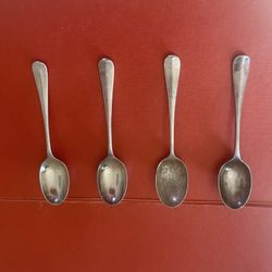 4 Antique Spoons
