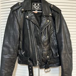 Leather Jacket Unit Size 40 Unisex Men Women