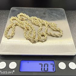 10k Gold 4mm Rope Chain