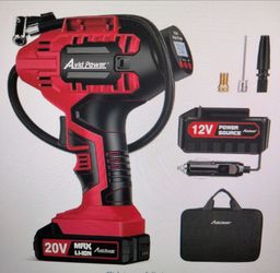 AVID Power Tire Inflator Portable Air Compressor