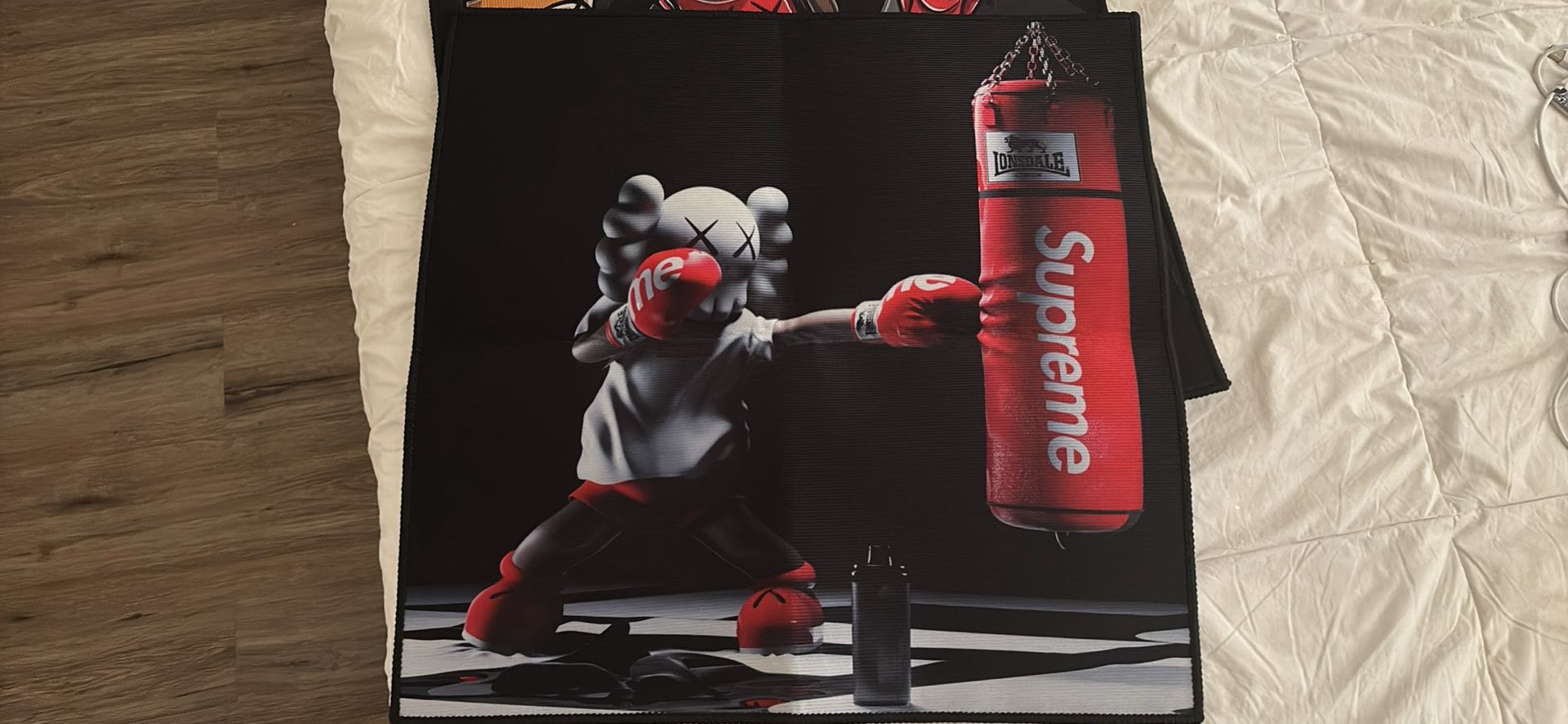 Custom Supreme / Kaws Sneaker Mat