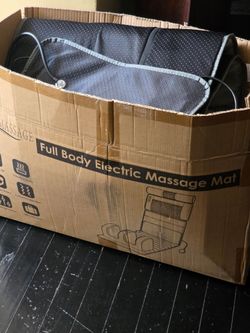 Full body electric massage mat