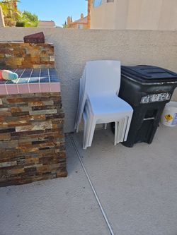 Plastic chairs