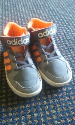 Boys adidas shoes and rugged outback shoes