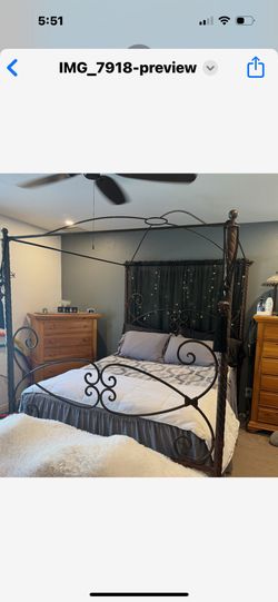 Wrough Iron Bed Frame