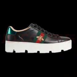Women Ace embroidered platform sneaker