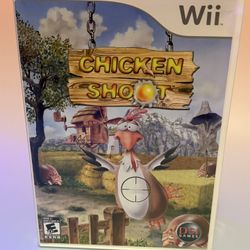 Chicken Shoot CIB - Nintendo Wii. GREAT CONDITION! 