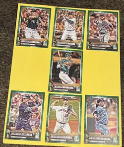 2022 Topps Gypsy Queen Special Edition Green Baseball Cards