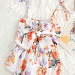 Baby Girls Floral Romper