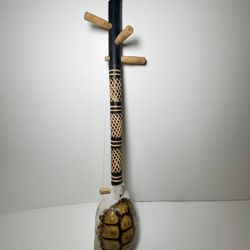 Handmade Traditional String Instrument Real Tortoise Shell