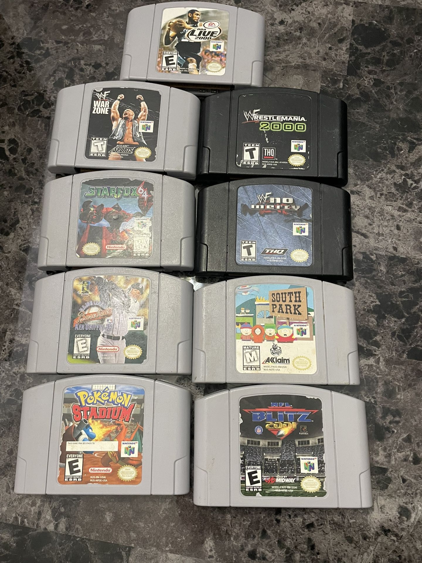 Nintendo 64 games