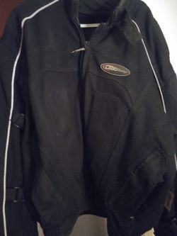 Black NITRO MOTORCYCLE JACKET SIZE L